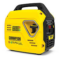 Інверторний комбінований генератор (газ-бензин) Champion 2200W LPG inverter (92001i-DF-EU)