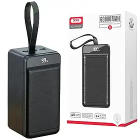 Павер банк з LED світильником Power bank XO-PR159 60000mAh/12V/22,5W QUICK CHARGER