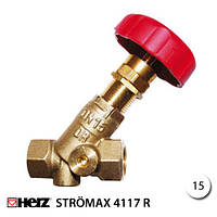 Балансировочный клапан Herz STRÖMAX 4117 R DN15 | Rp1/2" | Kvs 4.75