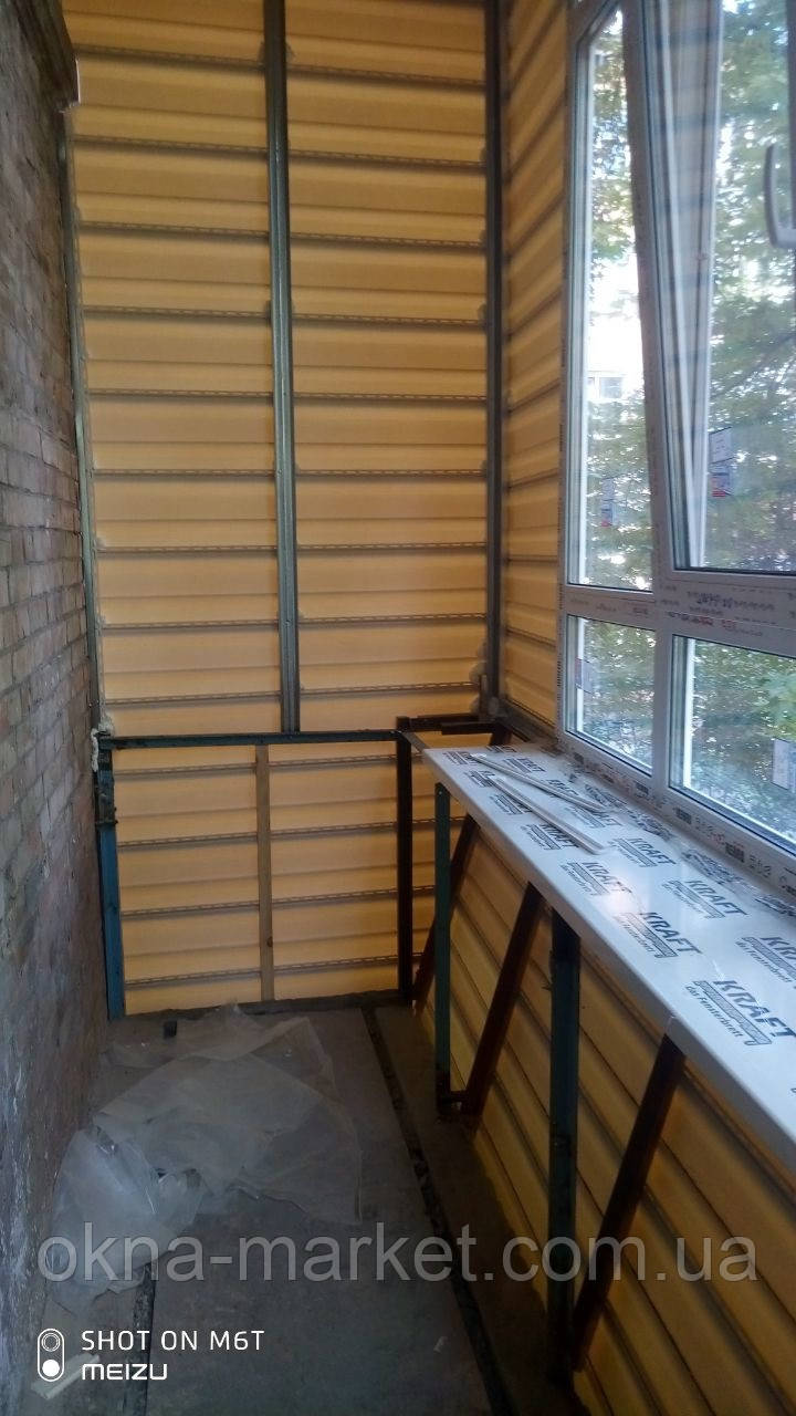 Застеклить балкон под ключ Вышгород - фото 5 - id-p1735488203