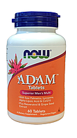 ADAM вітаміни для чоловіків Men's Multi NOW 60 таблеток