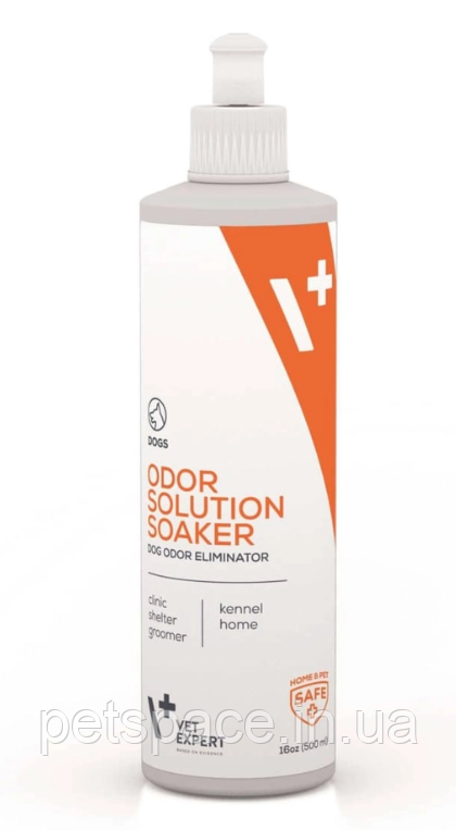 Знищувач запаху від собак VetExpert Odor Solusion Soaker (ВетЕксперт) 500мл