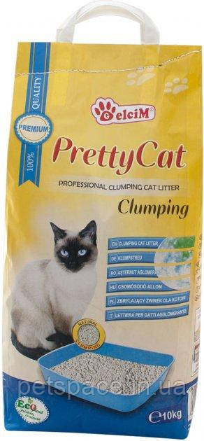 Бентонітовий наповнювач для котячого туалету Pretty Cat Classic (Преті Кет Класік без аромату) 10кг