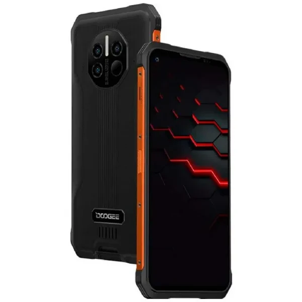 Смартфон Doogee V11 8/128 GB Orange, 2sim, NFC, 6.39" IPS, 48+8+2/16Мп, GPS, 5G, IP69К, 8 ядер, 8500 мА·год