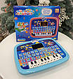 Планшет - піаніно інтерактивний (укр. озвучка, пісні, казки) БЛАКИТНИЙ арт. 11289, фото 2
