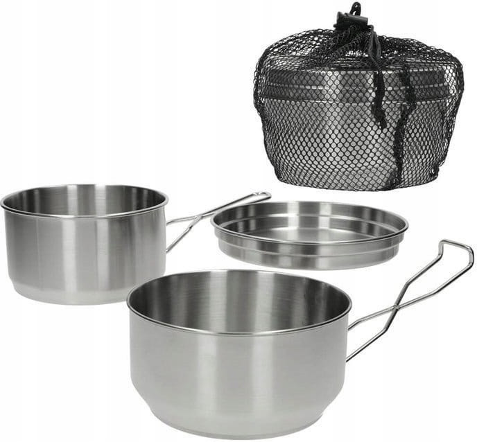 Туристический Набор Посуды 3 предмета с чехлом Mil-Tec от Sturm ...