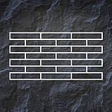 Трафарет для штукатурки Цегла 1 мм багаторазовий 602х309х1 tds-1.2, фото 2