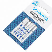 Набор игл для бытовых швейных машин SCHMETZ Universal 130/705 H (2x80, 3x90) 5 шт