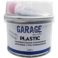 Шпатлевка для пластика эластичная GARAGE Plastic, 250 г