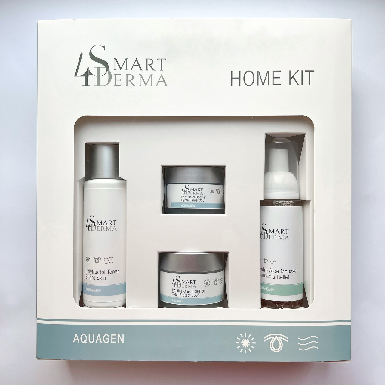 Smart4Derma Aquagen HomeKit Набір Екстразволоження для всіх типів шкіри
