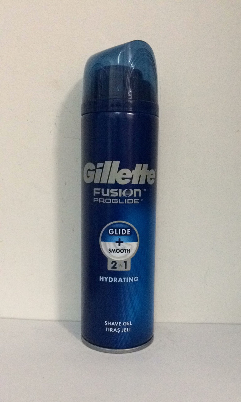 Гель для гоління чоловічий Gillette Fusion Proglide Smooth hydrating (Жиллет Фюжин) 200 мл