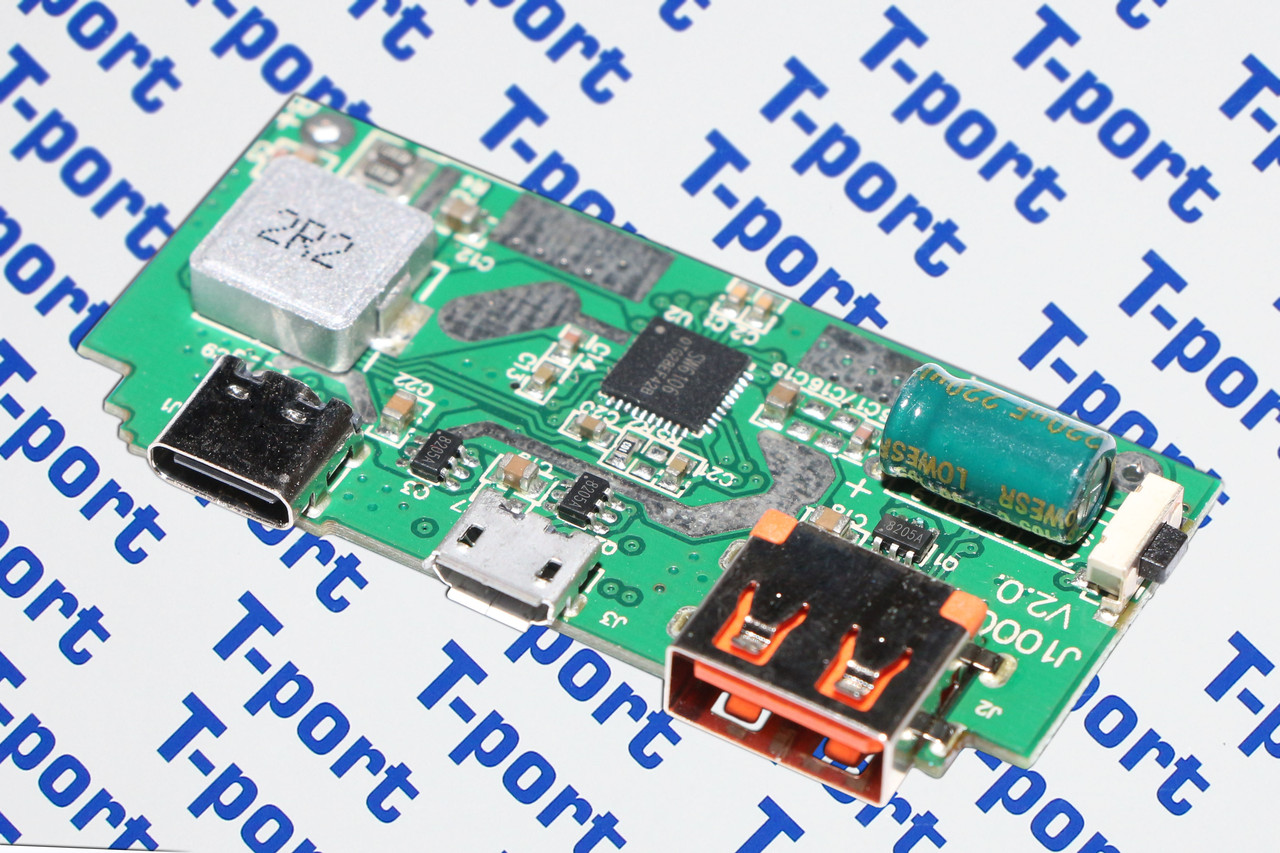 Модуль для сборки повербанка 18W Quick Charge QC3.0/PD3.0 на SW6106 ...