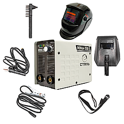 Інверторний зварювальний апарат побутовий на 250 Ампер для дому Сталь ММА-250 з маскою NOWA W-2550