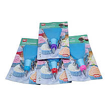 Кондитерський мішок FDA з перехідником та насадками, фото 2