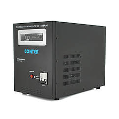 Стабілізатор напруги релейний Conter SVRH-15000VA/10500W однофазний, напольного монтажу, LED дисплей,