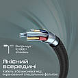 Кабель Promate xCord-AC USB-A to USB-C 2А 1 м Black (xcord-ac.black), фото 3