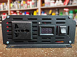 Перетворювач напруги (інвертор) 12-220V 3500W чистий сінус, фото 4