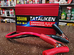 Перетворювач напруги (інвертор) 12-220V 3500W чистий сінус