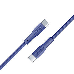 Кабель Promate xCord-CC USB-C to USB-C 3А 1 м Navy (xcord-cc.navy)