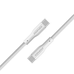 Кабель Promate xCord-CC USB-C to USB-C 3А 1 м White (xcord-cc.white)