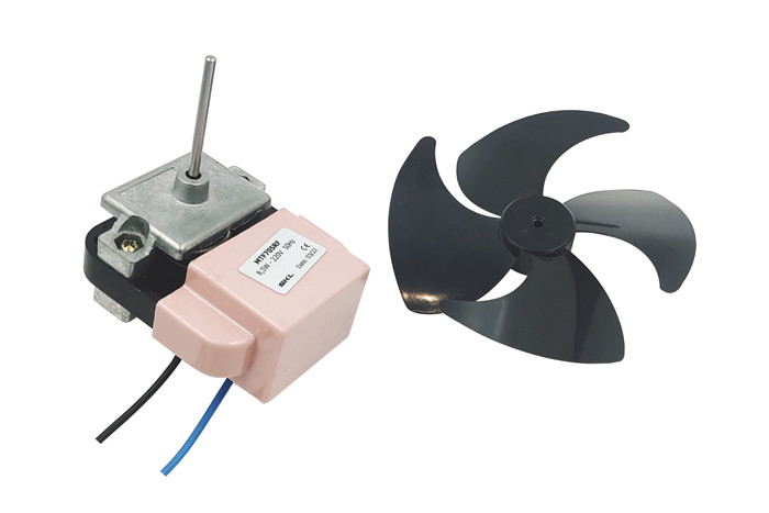 Двигун вентилятора обдування для холодильника SKL MTF705RF, d=3 мм, l=41 мм, фото 1