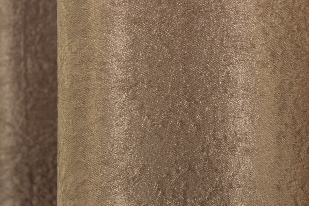 Комплект (2шт. 1,5х2,75м.) готовых штор из ткани "Софт". Цвет коричневый. Код 095ш 30-017 - фото 8 - id-p1068774917