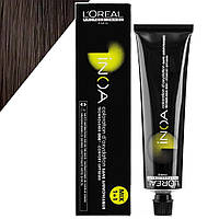 Крем-краска для волос L'Oreal Professionnel INOA Mix 1+1 №7/0 Темный шатен 60 мл