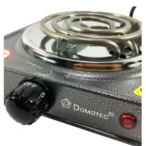Портативная спиральная электроплита Domotec 5821MS | Мощная настольная плита - фото 2 - id-p1735568533