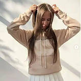 Тепле жіноче худі "Страшенно мила" 38\40, фото 2