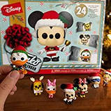 Фанко ПОП Адвент Календар персонажі Дісней Мікі та друзі Funko Pop Disney Advent Calendar Holiday, фото 6
