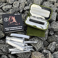 Комплект грелка для рук MFH каталитическая с угольными картриджами 12 шт