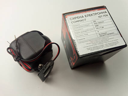 Сирена шеститональна Elegant (101 706) 12v 25w міні