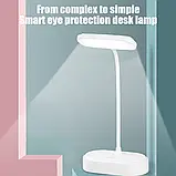 Складана світлодіодна настільна лампа з usb, фото 2