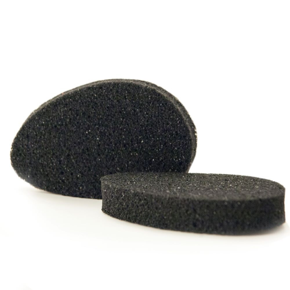 Спонж для очищення з активованим вугіллям MARTINI SPA 2 Face Pads De-make Up