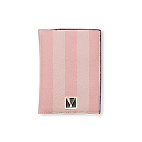 Обложка на паспорт Victoria's Secret Studded Passport Case, Розовая в полоску