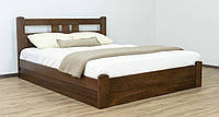 Двуспальная кровать Геракл с низким изножьем с подъемным механизмом 140х200