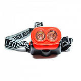 Налобний Ліхтар Bailong High Power Headlamp Sb-501 На Батарейках Ліхтар Налобний Ліхтарик, фото 6
