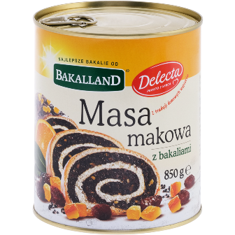 Макова маса Bakalland 850гр
