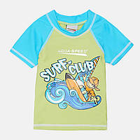 Футболка для плаванья Aqua Speed SURF-CLUB T-SHIRT 2032 383-04 128 см Зеленый/Голубой (5908217620323)