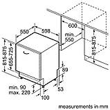 Вбудована посудомийна машина Bosch SMV4HVX00K, фото 10