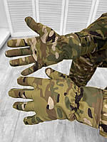 Перчатки тактические штурмовые зимние, Перчатки военные зима, Защитные армейские перчатки