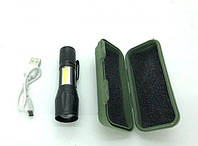 Светодиодный фонарик ліхтар ліхтарик з с USB зарядкой фонарь bl 513 аккумуляторный лед