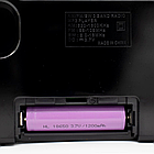 Радіоприймач 4в1 акумуляторний з Ліхтариком, Годинником, МР3-плеєром та Bluetooth, XB-741C, Золотий, фото 8