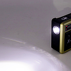 Радіоприймач 4в1 акумуляторний з Ліхтариком, Годинником, МР3-плеєром та Bluetooth, XB-741C, Золотий, фото 2