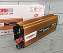 Перетворювач напруги 12V-220V 2000W/інвертор автомобільний 2000W 12V UN-3057 (work 1000W), фото 4