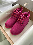 Черевики жіночі UGG Neumel Suede Neon Pink 10301, фото 6