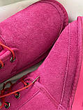 Черевики жіночі UGG Neumel Suede Neon Pink 10301, фото 3