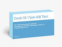 Тест на антиген МБА Комбі, Covid-19 Ag, Influenza A/B, 1 kt, №1