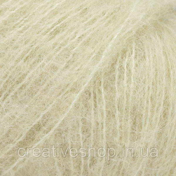 Пряжа Drops Brushed Alpaca Silk (колір 27 rainforest dew)