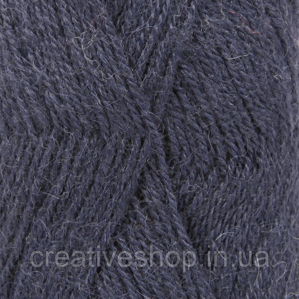 Пряжа Drops Alpaca Uni (колір 4305 dark indigo)